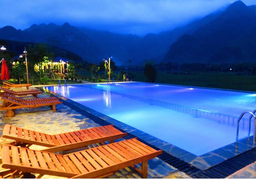 Sol Bungalows Hotel Mai Chau Exterior photo