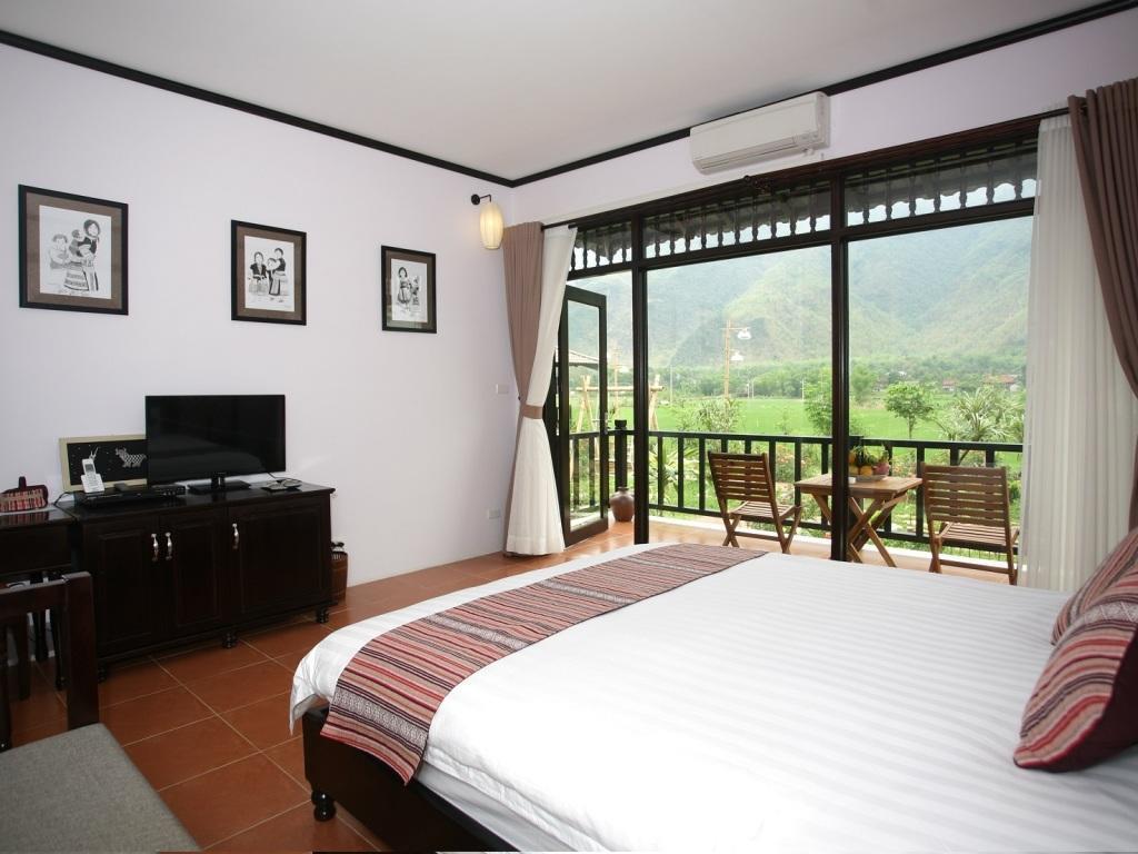 Sol Bungalows Hotel Mai Chau Exterior photo
