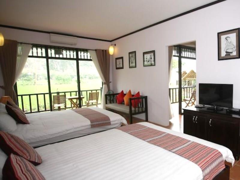 Sol Bungalows Hotel Mai Chau Exterior photo